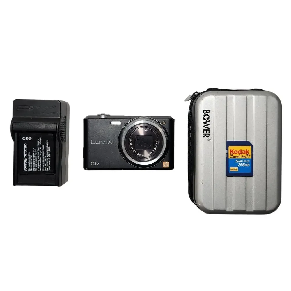 Panasonic LUMIX DMC-SZ3 Tested 16.1 MP Digital Camera With Accessories Pre-owned - Picture 1 of 12